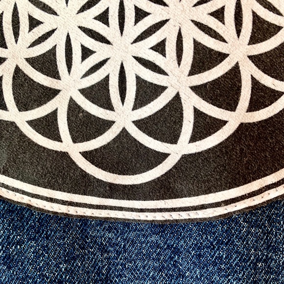 Custom SEED OF LIFE Express Jean Jacket - Picture 5 of 6